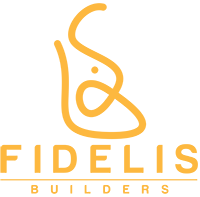 Fidelis Built Logo Yellow